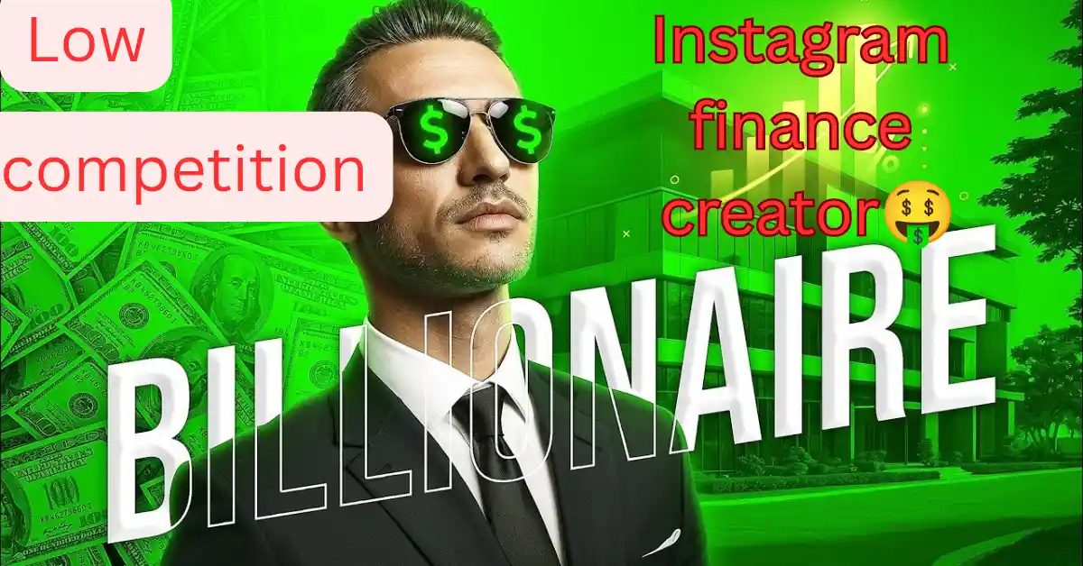 Instagram finance creator